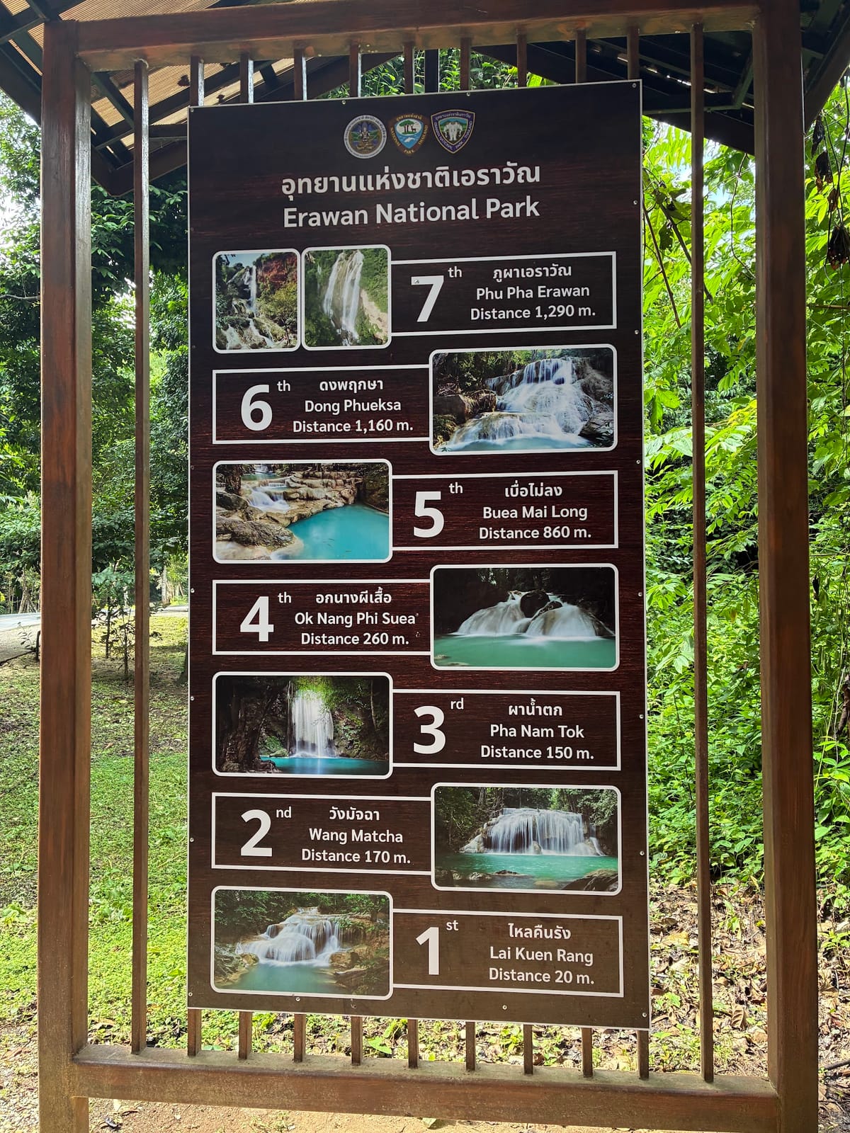 Erawan National Park — Road Trips in Kanchanaburi, Pattaya